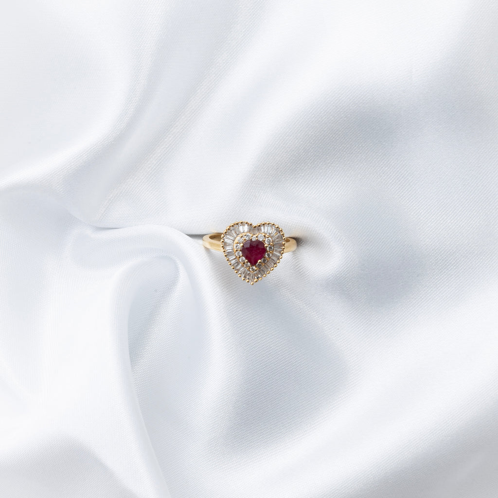 Ruby Diamond Ring