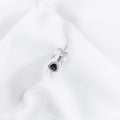 Blue Sapphire Ring With Diamonds