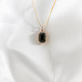 Tourmaline, Dimond Pendant