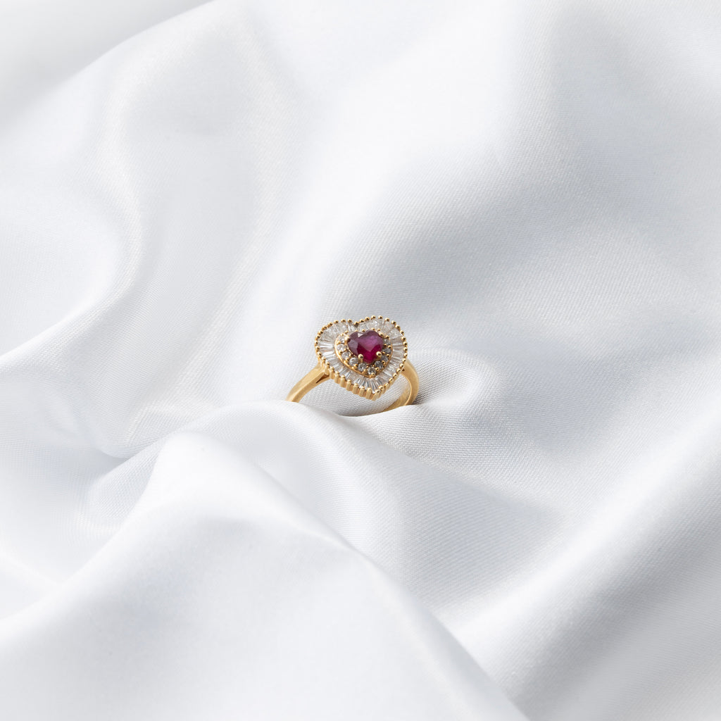 Ruby Diamond Ring