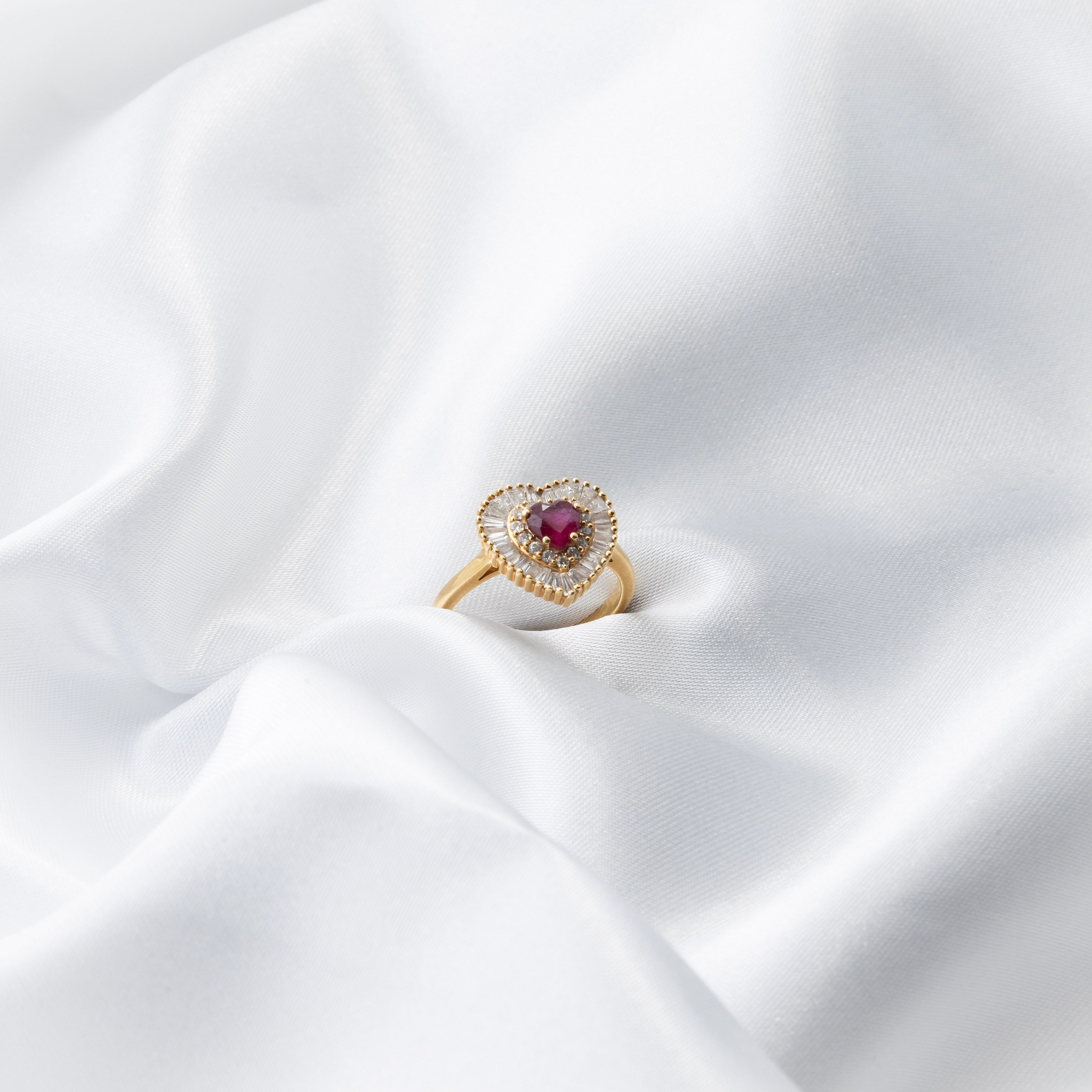 Ruby Diamond Ring