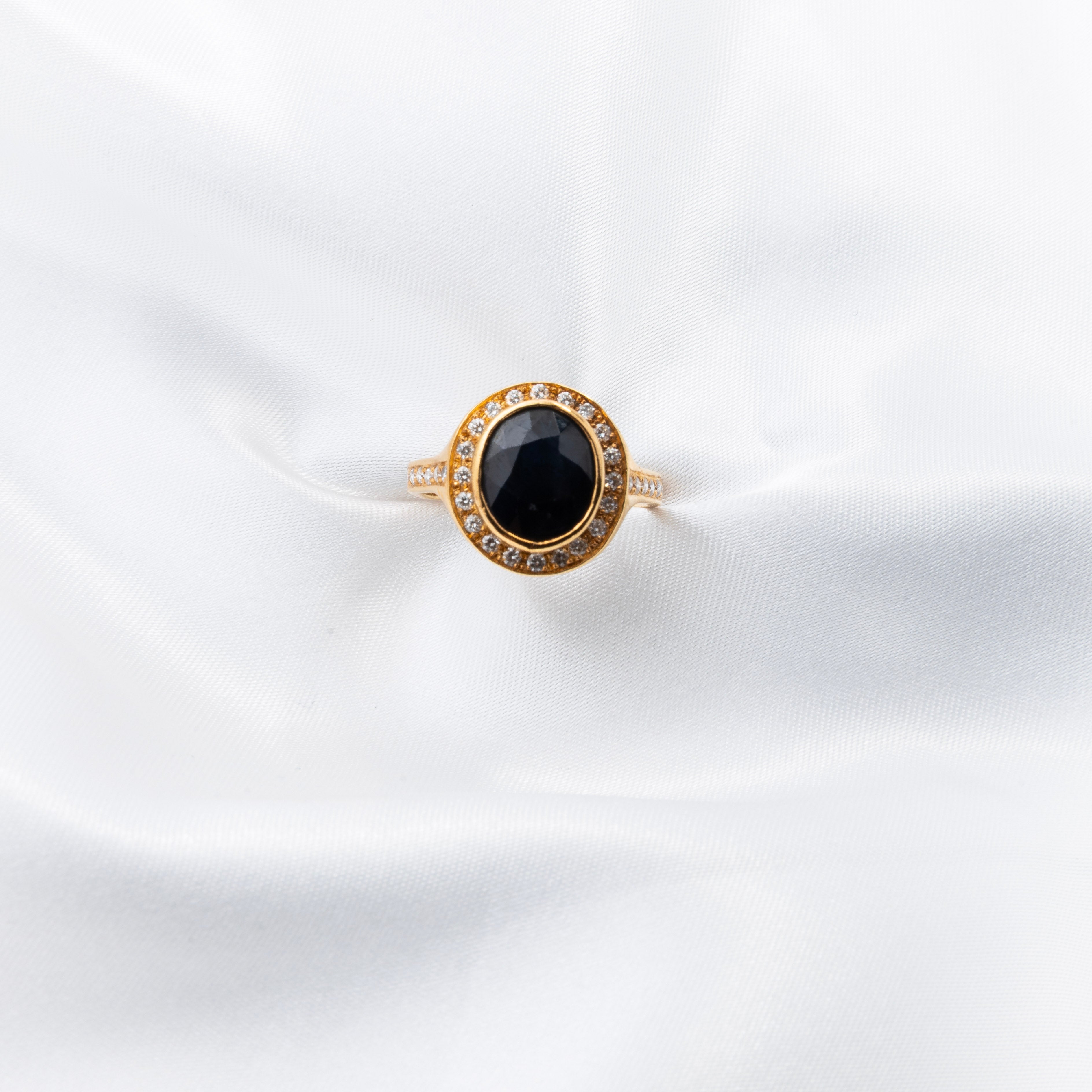 Blue Sapphire Diamond