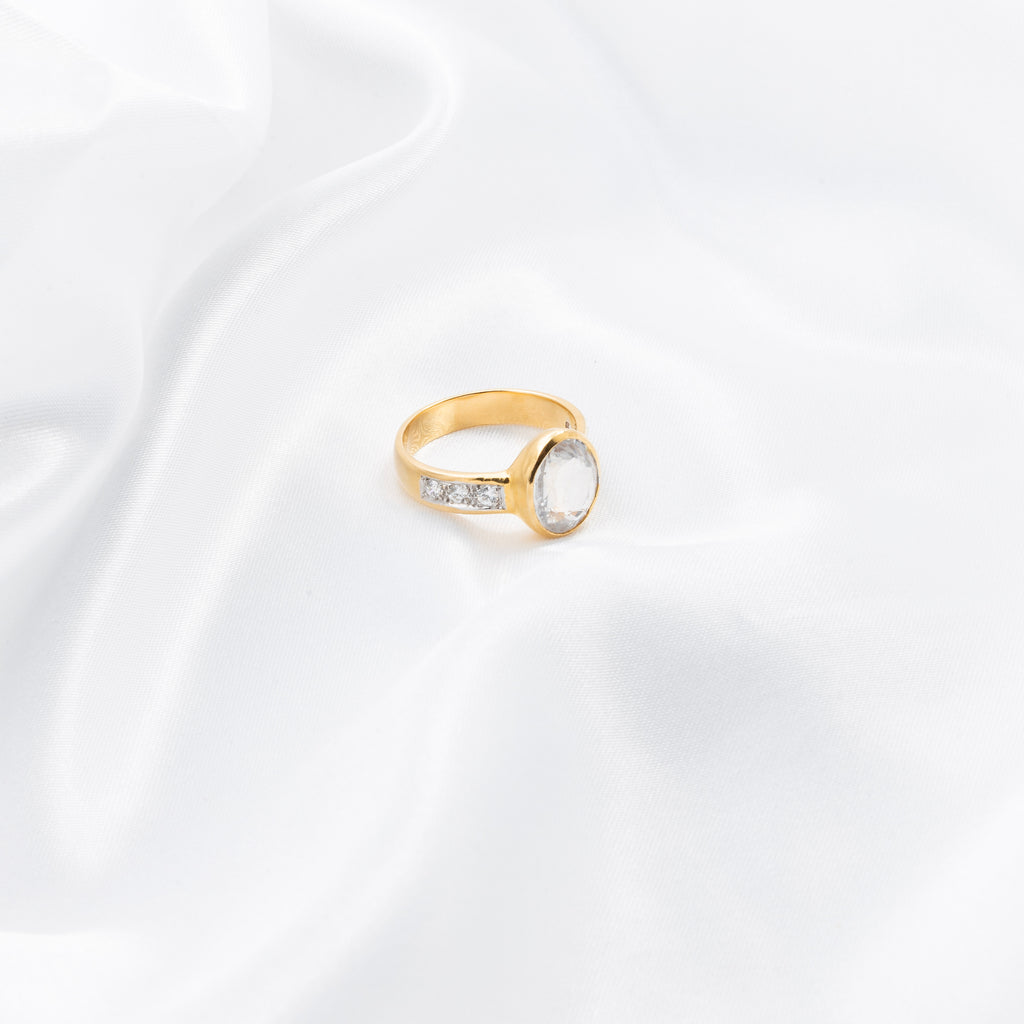 White Sapphire Ring