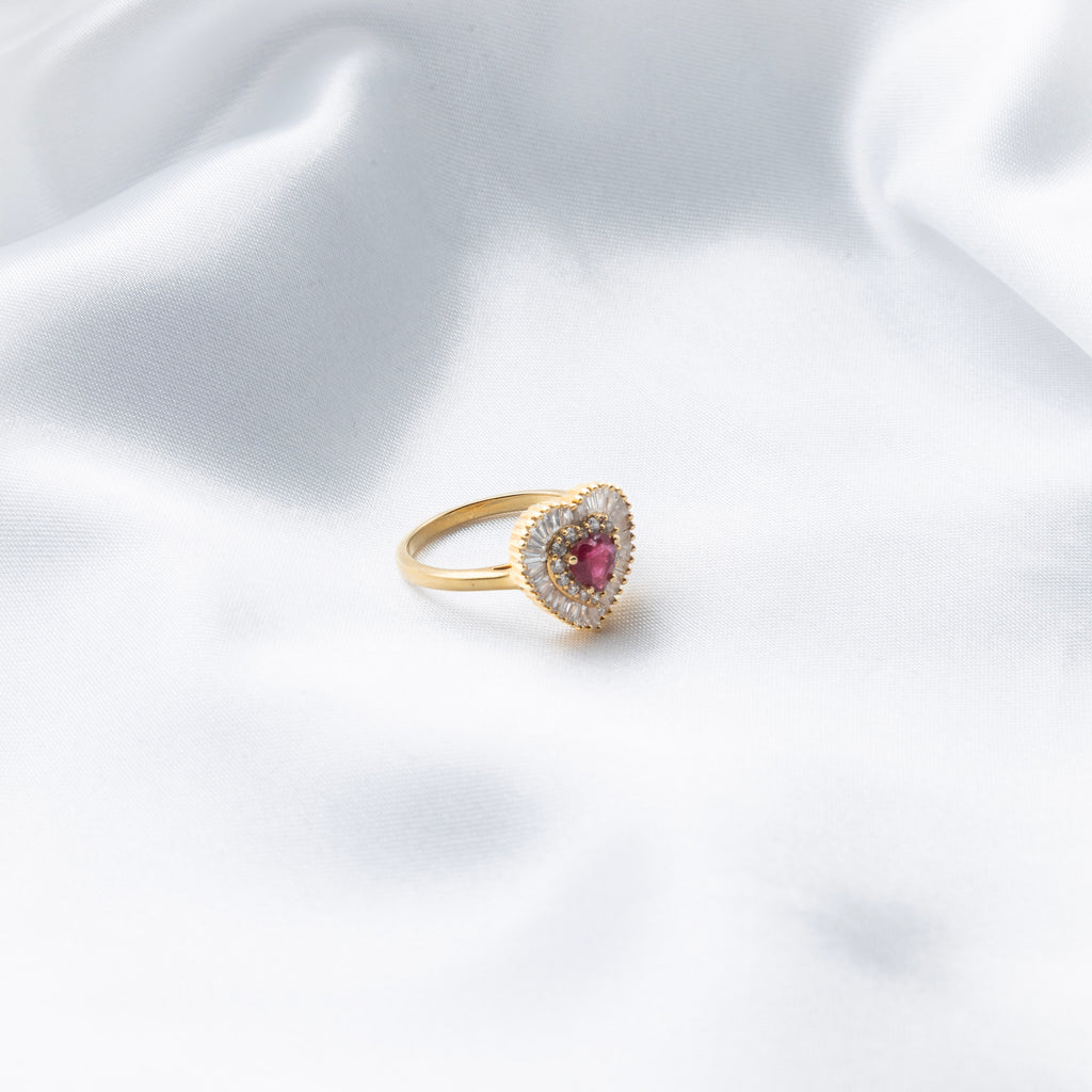 Ruby Diamond Ring