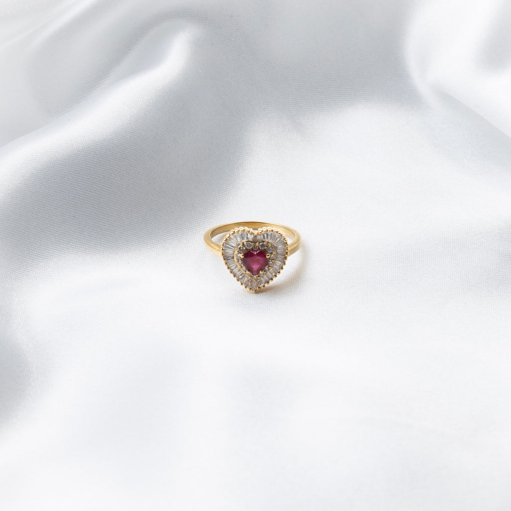 Ruby Diamond Ring
