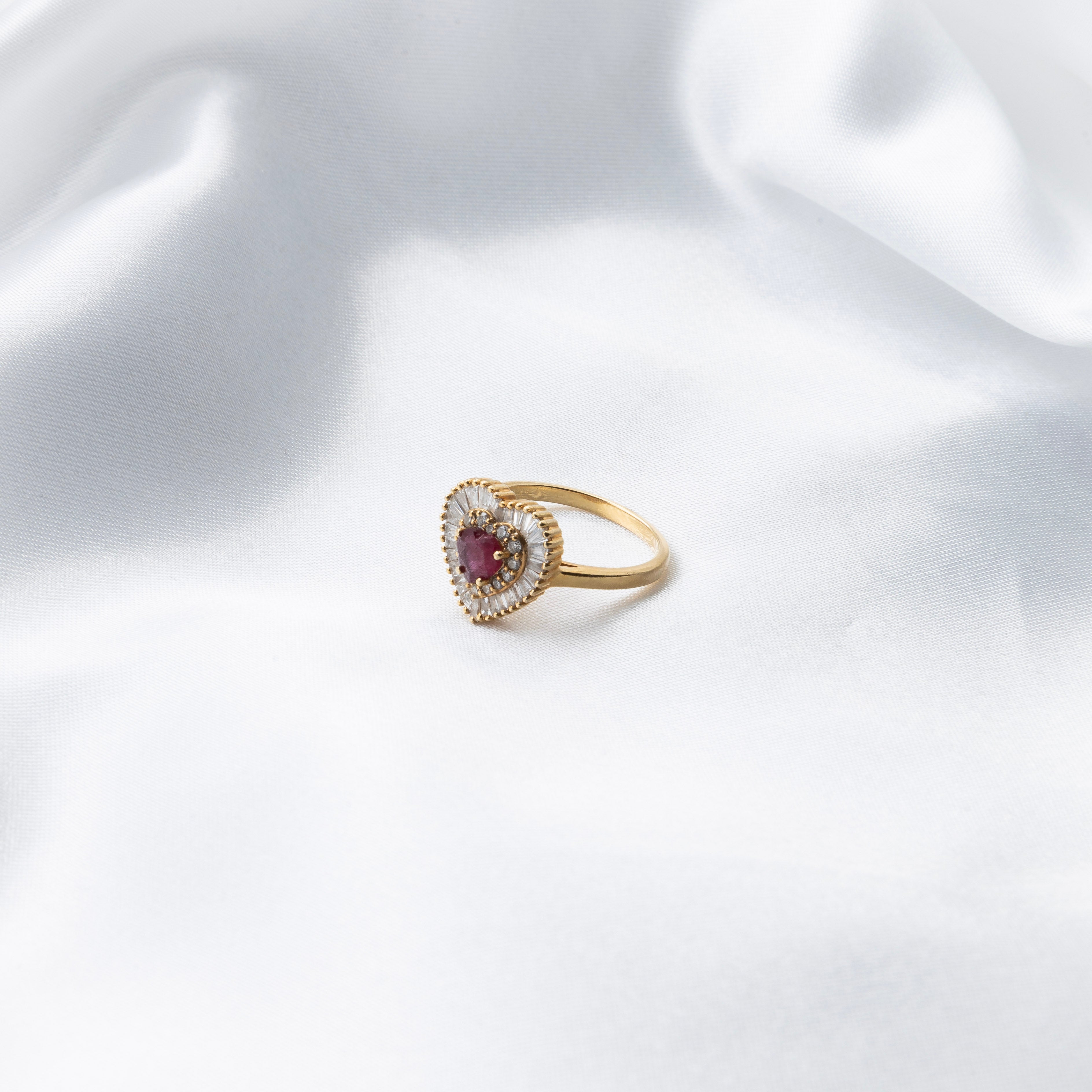Ruby Diamond Ring