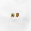Sphene, Diamond Earrings