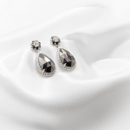 Black Diamond Earrings