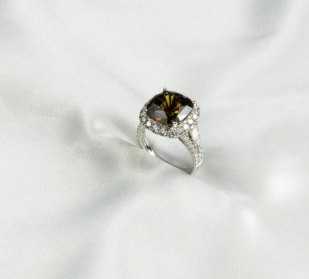 Alexandrite, Diamond Ring