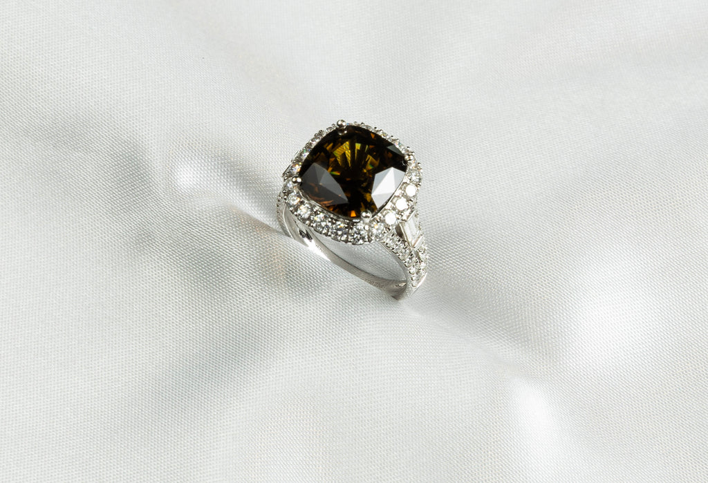 Alexandrite, Diamond Ring