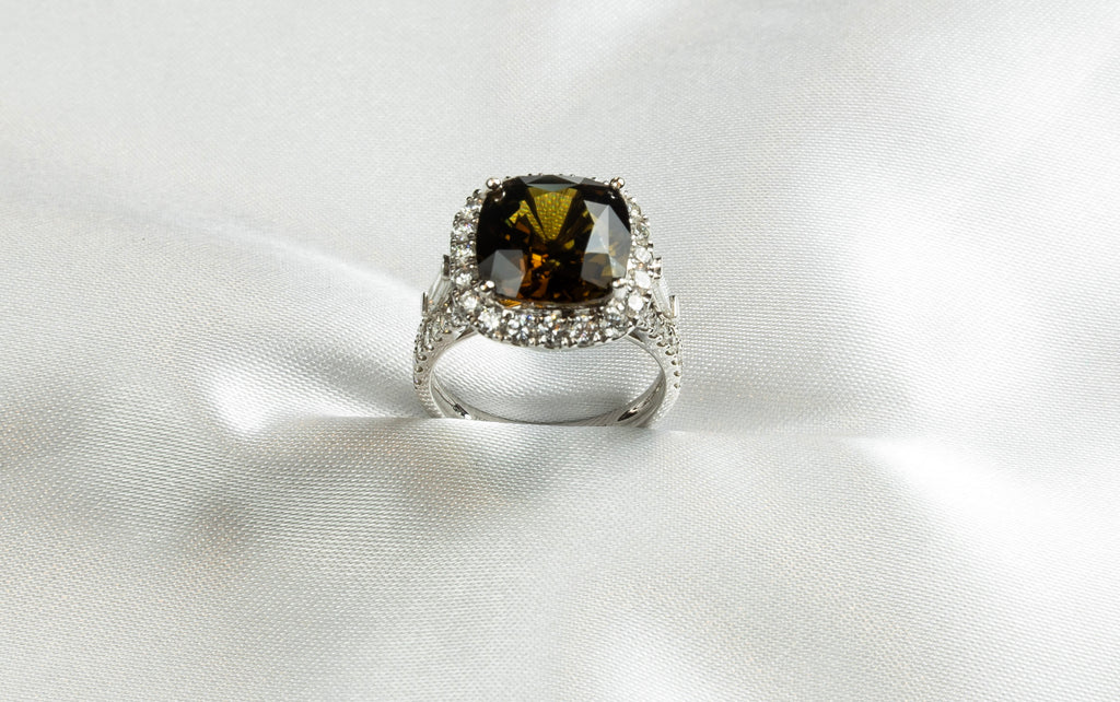 Alexandrite, Diamond Ring