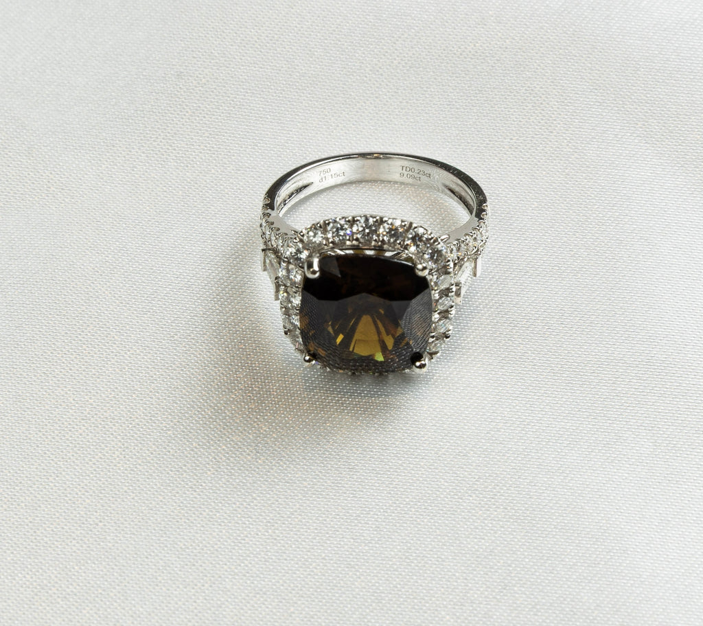 Alexandrite, Diamond Ring