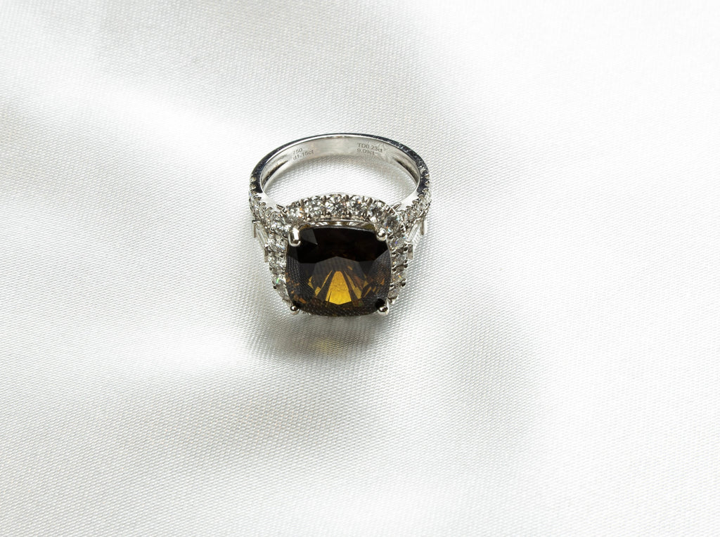 Alexandrite, Diamond Ring